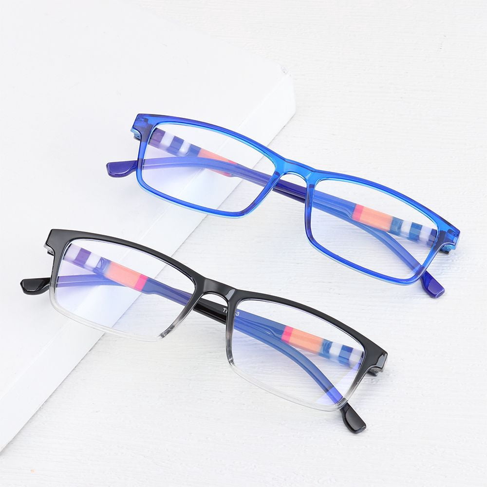 Lunettes De Lecture Rétro Anti-lumière Bleue – Unisexe – Ultra-légères – Verres Photochromiques