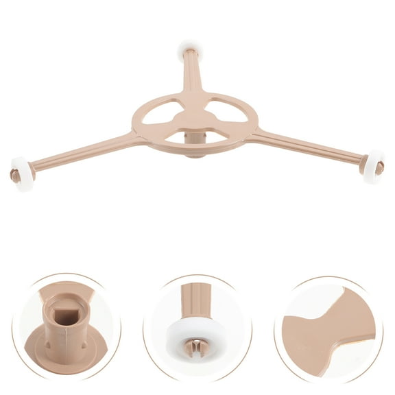 PBPBOX Microwave Turntable Plastic Holder Light Brown