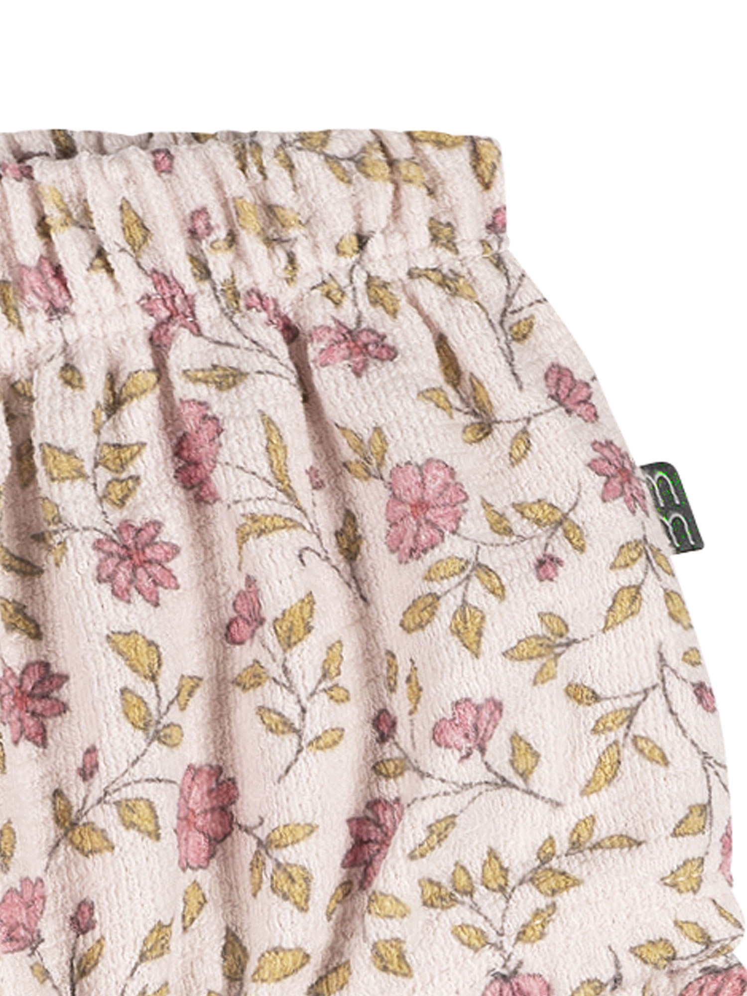 Modern Moments by Gerber Baby Girl Organic Bloomer with Ruffles, Sizes 0/3 Months - 24 Months