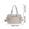 thumbnail image 3 of Large Capacity Nylon Gym Duffle Bag Travel Shoulder Crossbody Bag for Sports and Daily Use, 3 of 6
