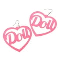 thumbnail image 2 of of dangle ears heart doll style hip hop fashion jewelry, 2 of 8