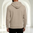 thumbnail image 5 of HAJWOH Mens Hoodie Pullover Pocket Winter Warm Adjustable Drawstring Hood, Kangaroo Pocket,Machine Wash, 5 of 5