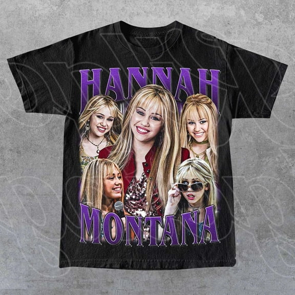 Hannah Montana Vintage T-Shirt, Gift For Woman and Man Unisex T-Shirt