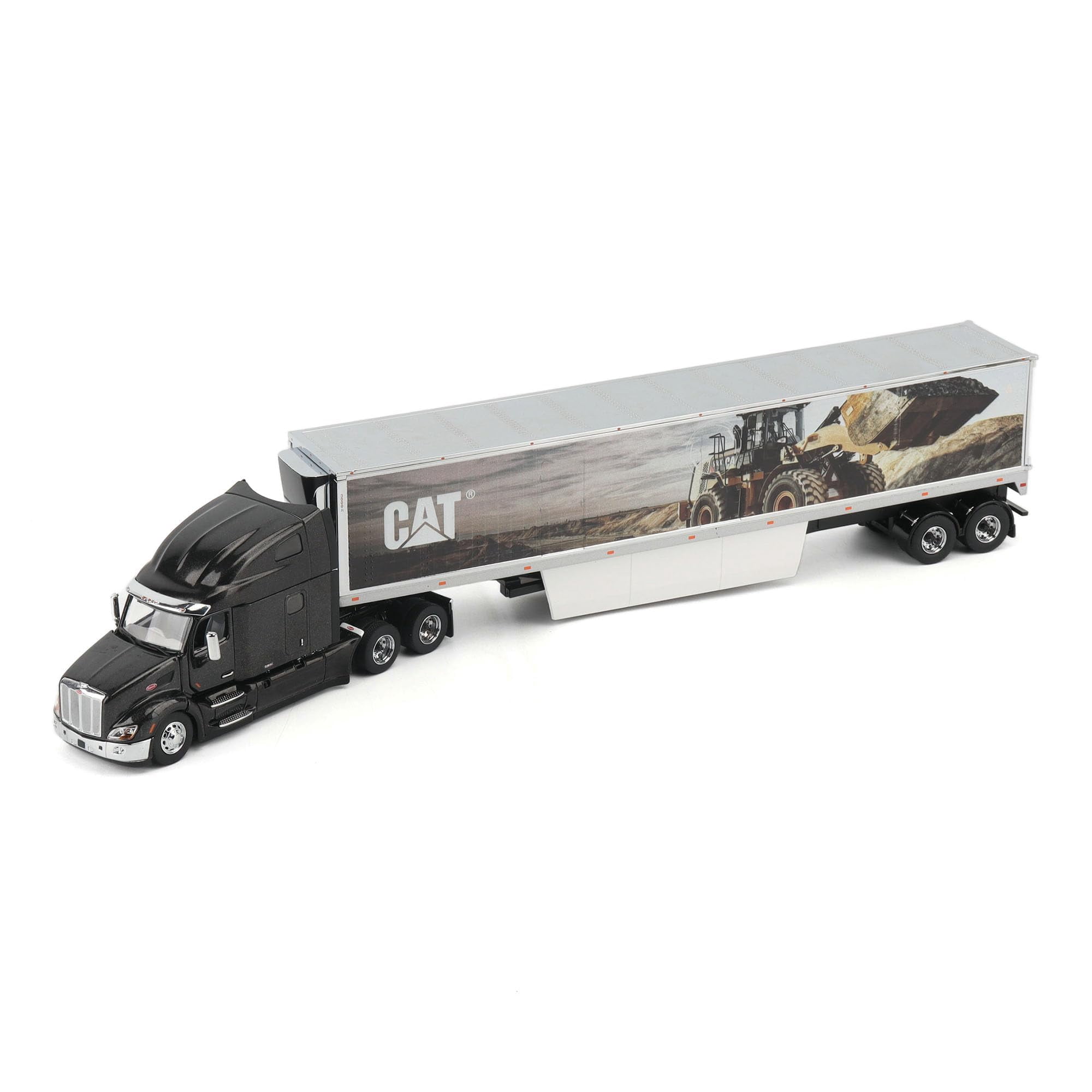 Diecast Masters, Caterpillar CT660 Highway Truck with Lowboy