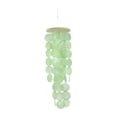 thumbnail image 3 of Decoración de campanillas de viento de concha Decoración versátiles para decoración del porche delantero Verde claro, 3 of 8