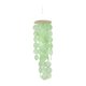 thumbnail image 3 of Piezas de concha CHIMES ORNAMENTOS PANS para el balcón al aire libre decorativo Verde claro, 3 of 8
