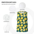 thumbnail image 3 of Honeii Lemon print basktball shirt for men and women, Unisex basketball jersey for Theme party-Large, 3 of 6