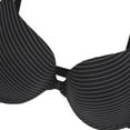thumbnail image 5 of Women's Underwire Push Up Bra Stripe Seamless Sexy Small Chest Bra Front Closure, 5 of 7