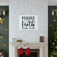 thumbnail image 5 of Scripture Walls More Faith Than Fear Hebrews 13:6 Christian Wall Art Print Ready to Hang Unframed, 5 of 18