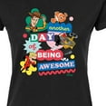 thumbnail image 3 of Disney - Another Day Of Being Awesome - Juniors Fitted Graphic T-Shirt, 3 of 5