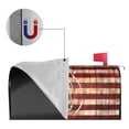 thumbnail image 5 of PHELIKA American Flag Painted Wood Wall Horse Head Magnetic Mailbox Covers Standard Size 25.5"H x 21"W, 5 of 8