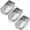 Medium-3, variant on Stainless Steel Small 8 Pack Mini Loaf Pan, Baking Bread Meatloaf