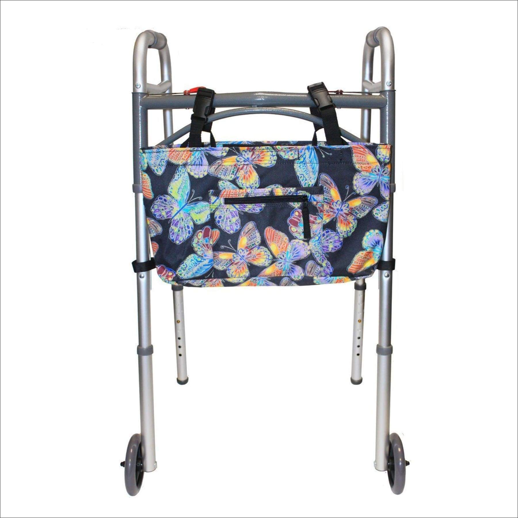 RMS Water Resistant Tote Bag for Walker and Scooter Butterfly