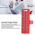 thumbnail image 3 of Endo Measuring Ring Professional Orthodonti Dentist Measuring Instruments Dental Measuring Ruler Red, 3 of 5