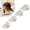 White, variant on YAHHU Professional Hair Clipper Guides Combs 4pcs Set, Universal Hair Trimmer Guard Combs Replacement, Haircut Limit Comb Attachments for Men and Barbers, White