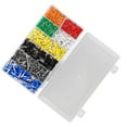 thumbnail image 2 of Kit de Sertissage de Ferrule, 1000pcs Fils Ferrules Terminaux Fils Terminaux Kit Broche Terminal Percée Technologie, 2 of 14