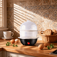 thumbnail image 6 of Double Layer Boiled Eggs Breakfast Maker, Smart Electric Egg Cooker with Large Capacity for 14 Eggs,for Hard Boiled Eggs & More, Stainless Steel Tray,Ideal for Family Breakfast,Healthy Eating, 6 of 11