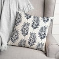 thumbnail image 3 of Creative Products Blue Fern Pattern 18x18 Indoor / Outdoor Pillow, 3 of 9