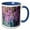 Blue/White, variant on 3drose, Lovely Wild Lavender, 15oz Mug