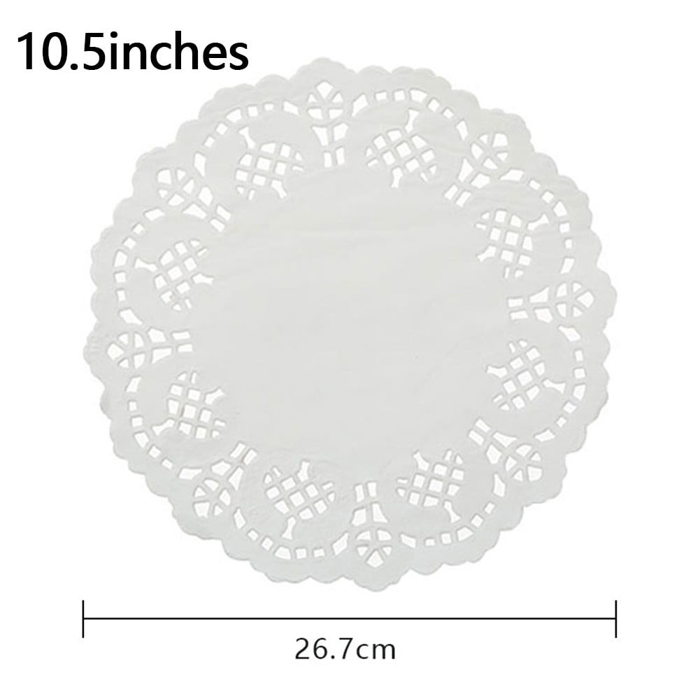  250 PCS Paper Doilies Lace Assorted Size Food Grade Modern  Decorative Placemats Bulk Add Elegance to Crafts, Coffee, Cake, Desert,  Table, Wedding, Tableware Decoration (Round Rectangle Oval White) : Home &  Kitchen