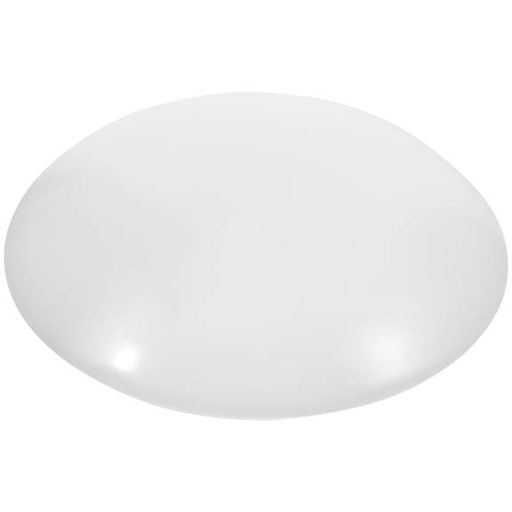 OUNONA Ceiling Lamp Replacement Lampshade White Plastic Dome Design 1Pcs