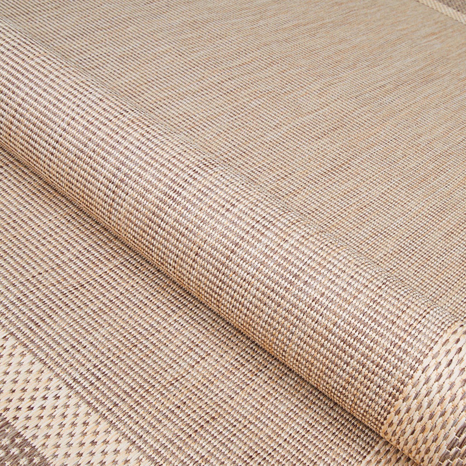 Couristan 2.25' x 7.75' Orange Rectangular Polypropylene Area Throw Rug Runner