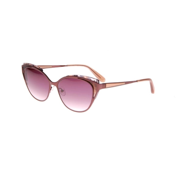 New GISSELLE Eyewear Java MARIGOLD Sunglasses with Purple Lenses 56/15/145