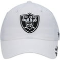 thumbnail image 2 of Women's '47 White Las Vegas Raiders Miata Clean Up Primary Adjustable Hat, 2 of 4