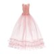 thumbnail image 1 of Vestido Formal de Fiesta de Muñecas de Encaje de Tul para 1/3 BJD DZ Clothings BJD Doll Pink Dress, 1 of 8