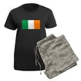 thumbnail image 5 of CafePress - Irish Pride Women's Dark Pajamas - Women's Short Sleeve Print T-Shirt and Pants Dark Cotton Pajama Set, 5 of 7