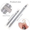 thumbnail image 4 of Wisewang Nylon Wear-resistant Shoulder Straps Fine Stitching And No Loose Thread Shoulder Bag Adjustable Grey 1Set, 4 of 6