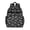 Dinosaur and Skull Black Pattern, variant on White Cartoon Christmas Dinosaurs Sweaters Cute School Backpack Bag for School with Padded Back and Adjustable Shoulder Straps 15.25"x11.5"x5.25"