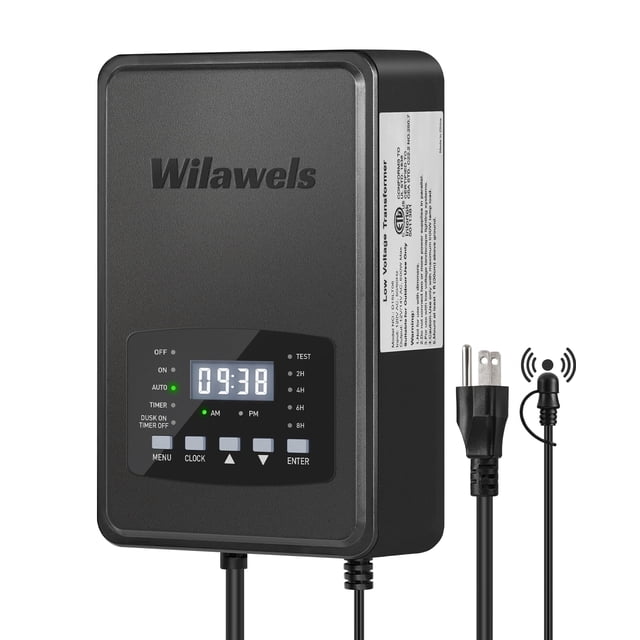 Transformador para paisajismo WILAWELS 600W 120V a 12/14V CA