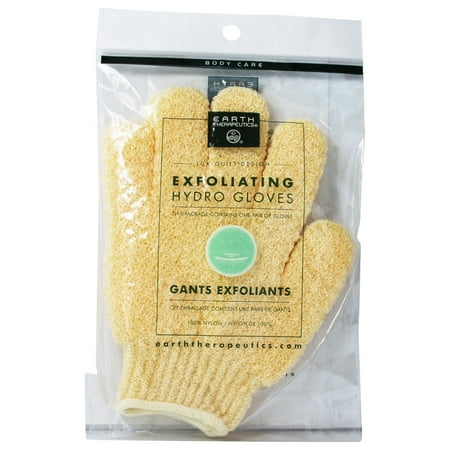 Earth Therapeutics - Exfoliating Hydro Gloves Natural - 1