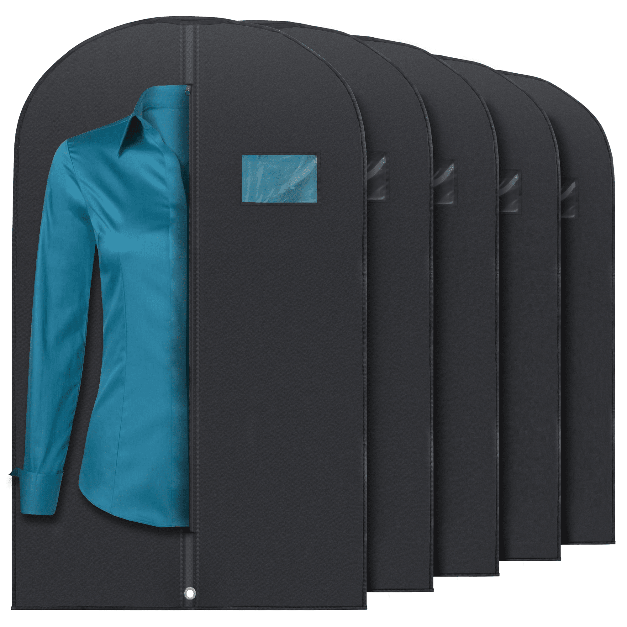 10x Clothes Garment Dustproof Cover Suit Coat Dress Hanging Storage Protector US 