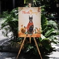 thumbnail image 4 of Happy Thanksgiving Doberman Pinscher with Turkey Pumpkins Autumn Vibes Vertical Matte Canvas Poster Doberman Dog Lover Gifts Wall Art Home Decor - 12018, 4 of 5