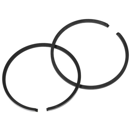 Zehuanyu  2 Pcs Plastic Motor Piston Ring Accessory Kayak Fitting Trolling Black