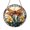 Acrylic 3.5 Inch, variant on Amber Winged Dragonfly And Yellow Daffodil Suncatcher Wall Plaque Glass