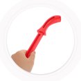 thumbnail image 3 of BRIGHTFUFU 2Pcs Red Safety Woodworking Push Stick for Router Tables High Visibility, 3 of 8