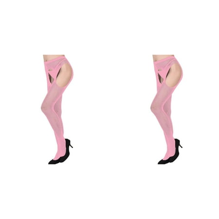 Wijhcboe 2 Pack Women plus Size Lingerie for Women Valentines Day Sexy Fishnet Open Soft Silk Bodysuit Lingerie for Women Tights Lingerie Transparent Lace Bodysuit Sexy New Years Lingerie Sex