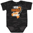thumbnail image 3 of Inktastic I Wear Orange for My Daddy Multiple Sclerosis Awareness Boys or Girls Baby Bodysuit, 3 of 5