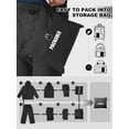 thumbnail image 4 of Off Road Ventures Mens Waterproof Rain Suit Lightweight Packable Breathable Rain Gear for Hiking Golf Outdoor ( Jacket and Pants ), 4 of 6