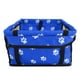 thumbnail image 5 of Jaula Transportadora Para Mascotas, Asiento De Seguridad Para Mascotas Plegable De Tela Oxford Con 3 Varillas De Soporte Para Automóvil Para Viajes ANGGREK Azul, 5 of 8