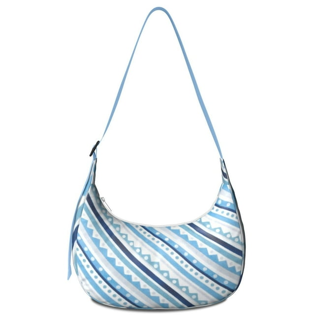 Sac Bandoulière Arc-en-Ciel Bohème pour Femmes Style Rétro Tribal Coloré Bandoulière Réglable