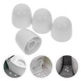 thumbnail image 2 of GOOHOCHY 4 Uds. Cubiertas decorativas para pernos de inodoro, pernos de suelo para asiento de inodoro, tapas de tornillos de plástico para accesorios de baño, juegos de pernos para suelo de inodoro, 2 of 7