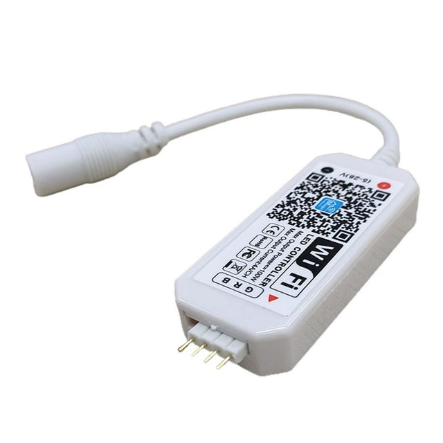 Controlador de tiras LED WLAN, / aplicación controlada, compatible con Android / iOS