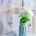 thumbnail image 5 of JunYeShi Leaves Sheer Curtain Window Voile Drape - Valance Panel Fabric for Elegant Home Decor - Perfect for Living Room and Bedroom Windows - Popular, 5 of 9
