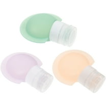 CIMAXIC 3pcs Reusable Shampoo and Conditioner Bottles Travel Men and Women
