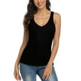 thumbnail image 3 of Beautyin Camisole for Women Slim-Fit V-Neck Soft Undershirt, 3 of 6