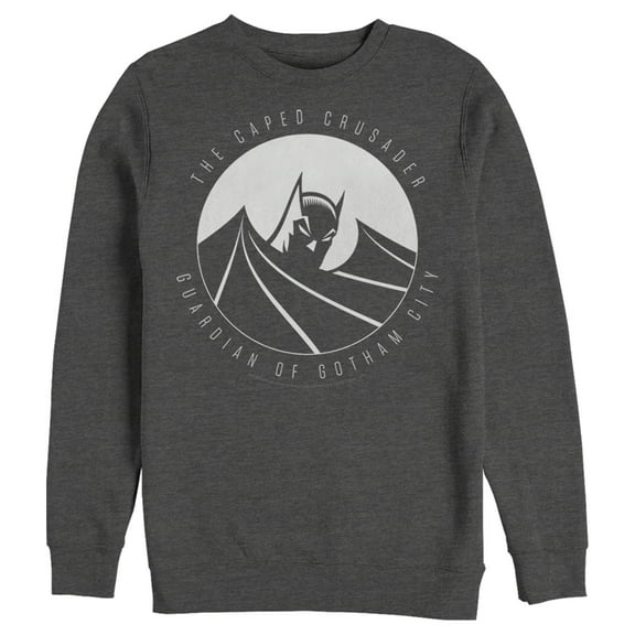 Men's Batman Guardian of Gotham Sweatshirt Charcoal Heather Small